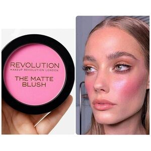 Revolution The Matte Blush in Divine 
(Bubble Gum Pink)